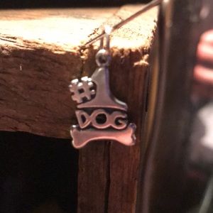 .925 STERLING SILVER “ #1 DOG “ BONE CHARM
